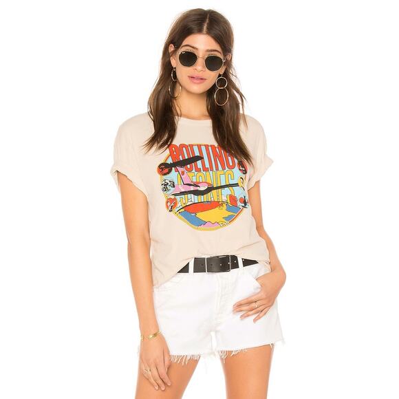 Daydreamer Stones Around the World Tee Large Coachella Festival Hippie Large - Picture 1 of 8
